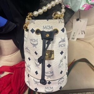 MCM bucket bag authentic